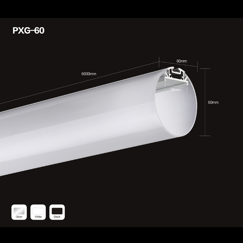 Eloxovaný hliníkový profilovaný povrch pro LED páskové světlo