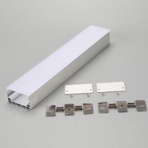 Hliníkový kanál ve tvaru 6063 U ve tvaru U LED hliníkový výlisek pro LED pásové světlo