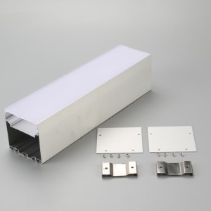 Velkoobchod U7676 hliníkový profil protlačování ve tvaru U pro 5050 3828 2835 3014 5630 LED pásek