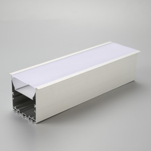 Hliníkový materiál 6063 hliníkový LED profil stropní osvětlení