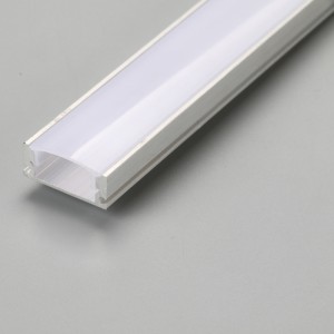 6063 U hliníkový kanál ve tvaru U hliníkového protlačování hliníku pro flex nebo tvrdé LED pásové světlo