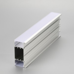 Závěsné / zavěšené LED lineární pouzdro s dobrým hliníkovým profilem a krytem PC