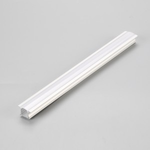 Zapuštěné LED lineární osvětlení s eloxovaným hliníkovým profilem a mléčným krytem PC